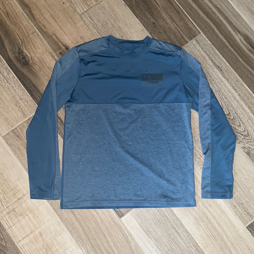 Boys Under Armour Ling sleeve tee YL